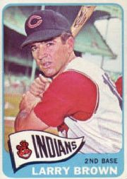 1965 Topps Baseball Cards      468     Larry Brown